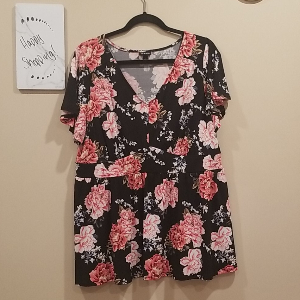 🎉SALE🎉 Black Torrid Blouse